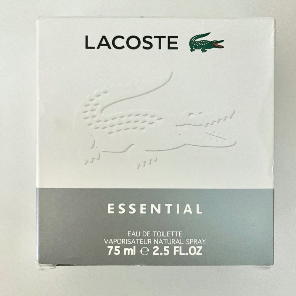 Lacoste ESSENTIAL Eau de Toilette Cologne 2.5oz